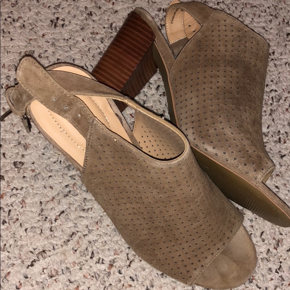 Adam Tucker boots -open toe